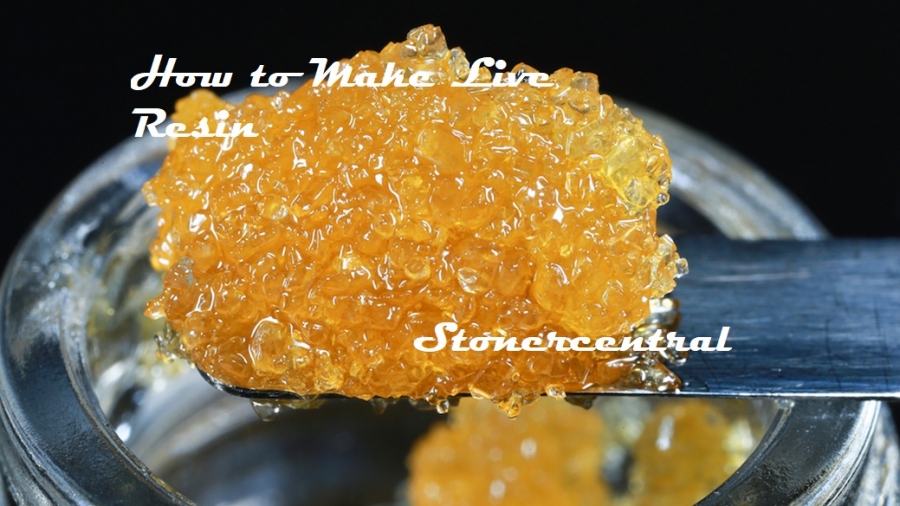 how to make live resin