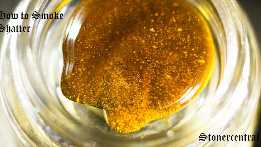 how to smoke shatter