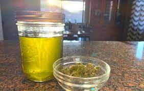 Cannabis infused coconut oil